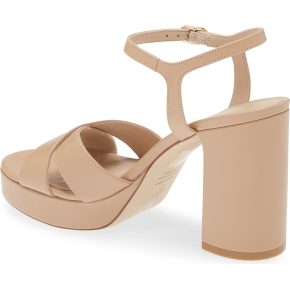 NWOT Stuart Weitzman Dayna Platform Sandals Size 9 - Picture 2 of 12